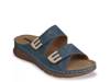Gretchen Sandal Navy view