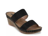 Madore Wedge Sandal Black view