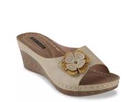 Naples Wedge Sandal Natural Beige view
