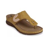 Sam Sandal Yellow view