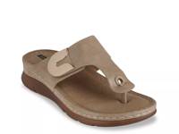 Sam Sandal Gold Metallic view