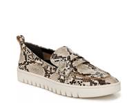Uptown Penny Loafer Ivory Snake Print Leather view