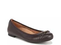 Delanie Ballet Flat Chocolate Brown view