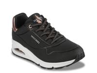 Uno Shimmer Away Sneaker - Women's Black/Rose Gold view