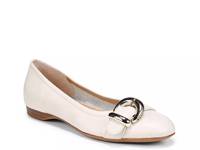 Polly Ballet Flat Pearl Leather view