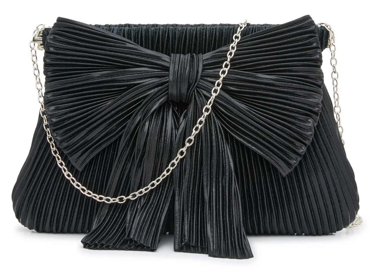 Pleated Bow Clutch
