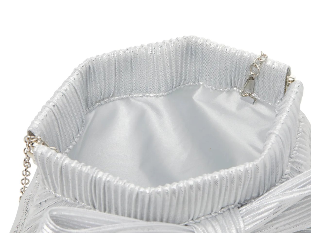 Pleated Bow Clutch