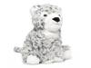Snow Leopard Warming Stuffed Animal Slate Grey/White view