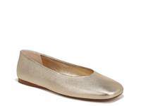 Leah Flat - Women's Gold Champagne view
