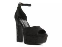 Beaty Platform Sandal Black view