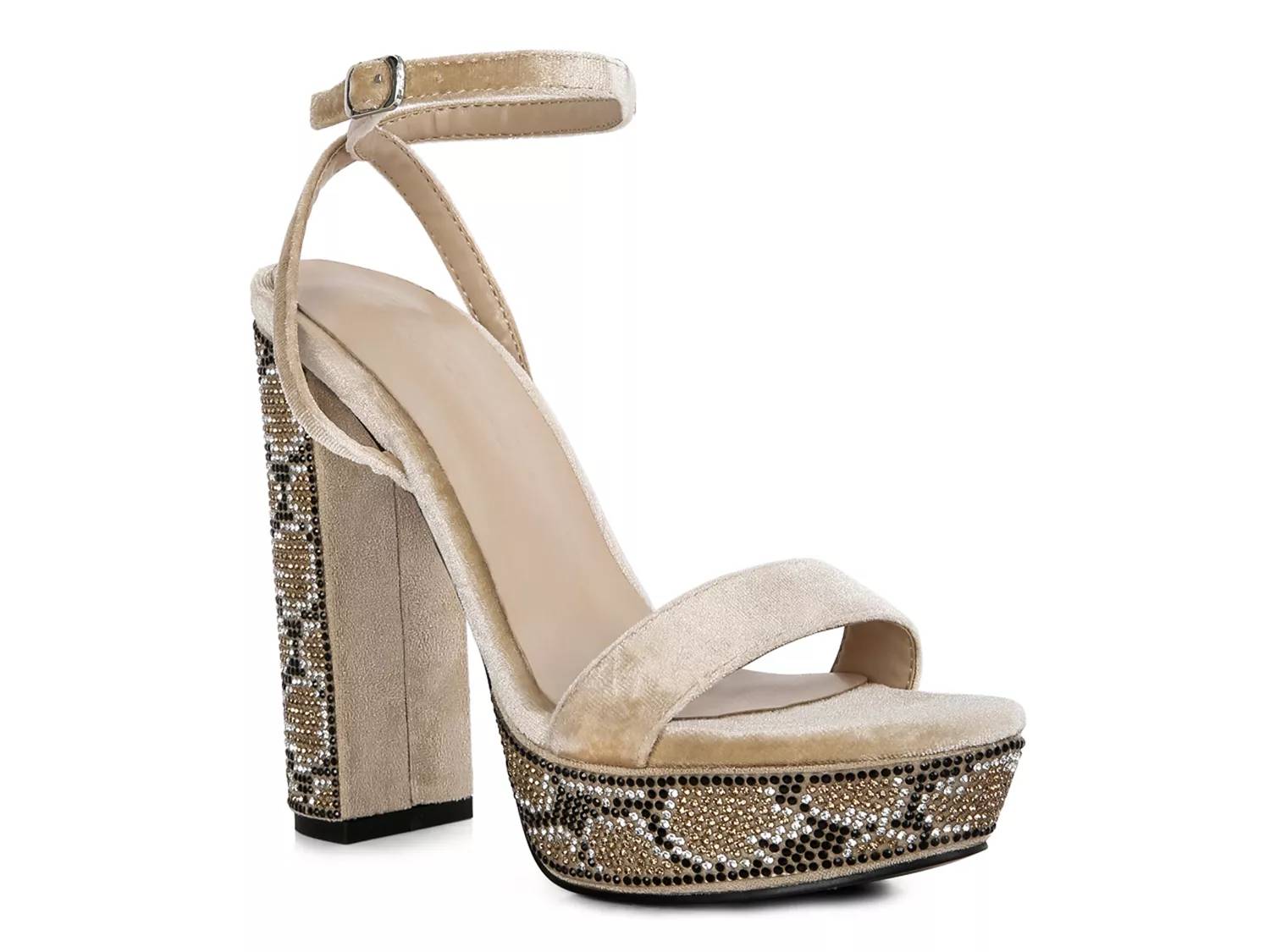 Zircon Platform Sandal