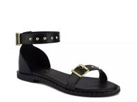 Rosemary Sandal Black view