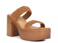 Misaki Platform Sandal Dark Tan view