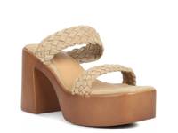Misaki Platform Sandal Beige view