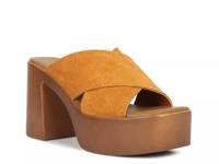 Matrix Platform Sandal Light Tan Ochre view