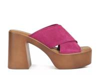 Matrix Platform Sandal Fuchsia view