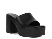 Scandal Platform Sandal Black view