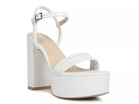 Cruella Platform Sandal White view