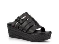 Cornelia Wedge Sandal Black view