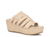Cornelia Wedge Sandal Tan view