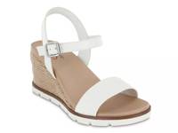 Bradi Wedge Sandal White view