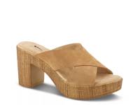 Blanchar Platform Sandal Tan view