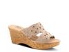 Flamyo Wedge Sandal Beige view