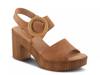 Gamona Platform Sandal Dark Brown view
