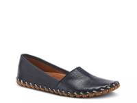 Kathaleta Loafer Navy Leather view