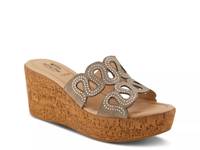 Mssteamy Wedge Sandal Beige Suede view