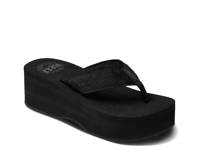 Sandy Hi Wedge Sandal Black view