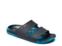 Oasis Double Up Sandal Black & Green view