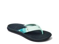 Santa Ana Flip Flop Dark Green view