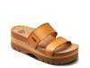 Cushion Vista Higher Platform Sandal Natural Beige view