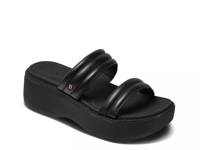 Lofty Lux Platform Sandal Black view