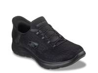 Hands Free Slip-Ins: Summit Classy Night Sneaker- Women's Black view