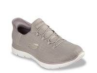 Hands Free Slip-Ins: Summit Classy Night Sneaker- Women's Beige view