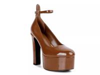 Babe Heaven Pump Dark Brown view