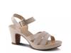 Neesa Stretch Platform Sandal Beige view