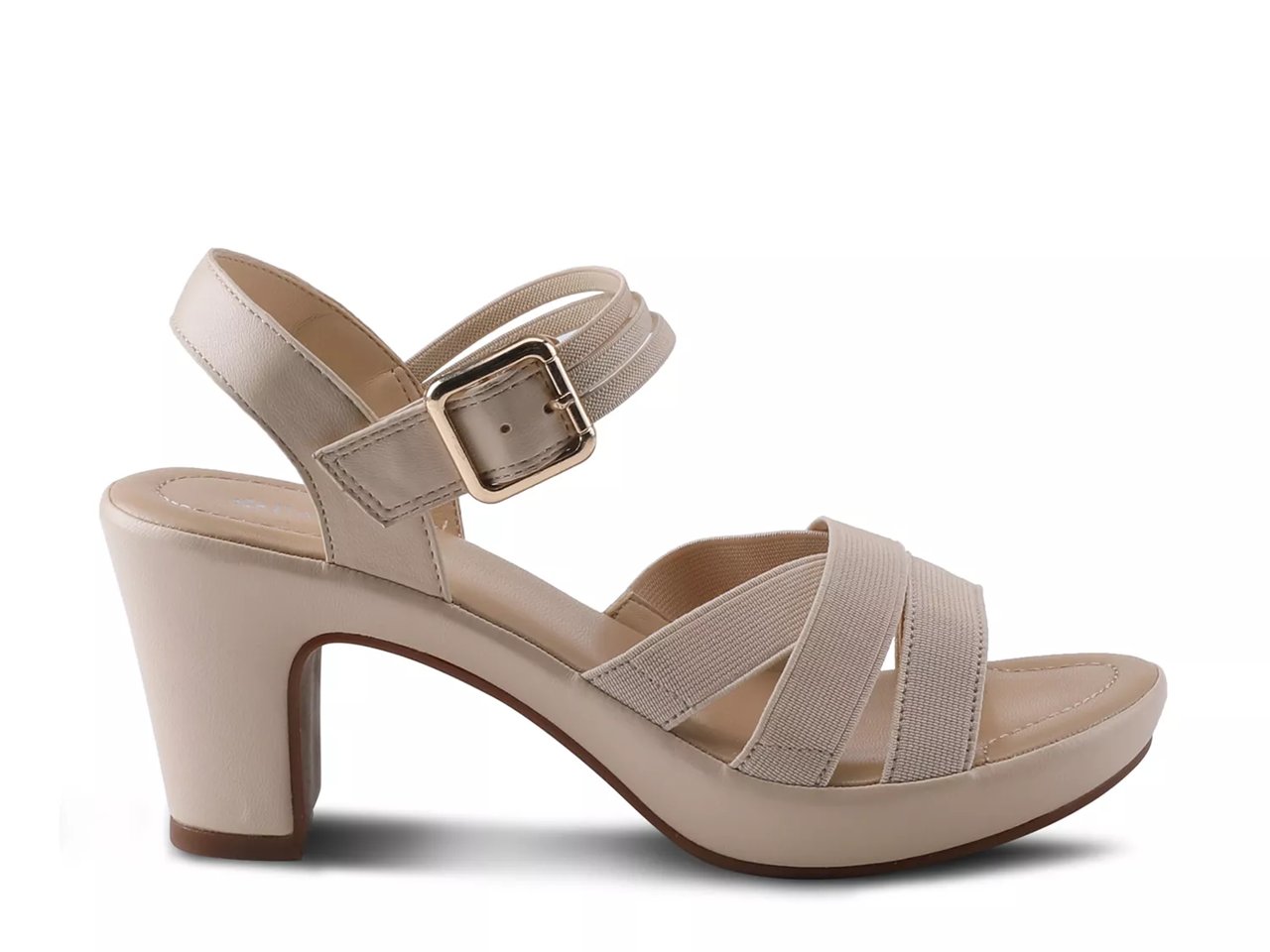 Neesa Stretch Platform Sandal