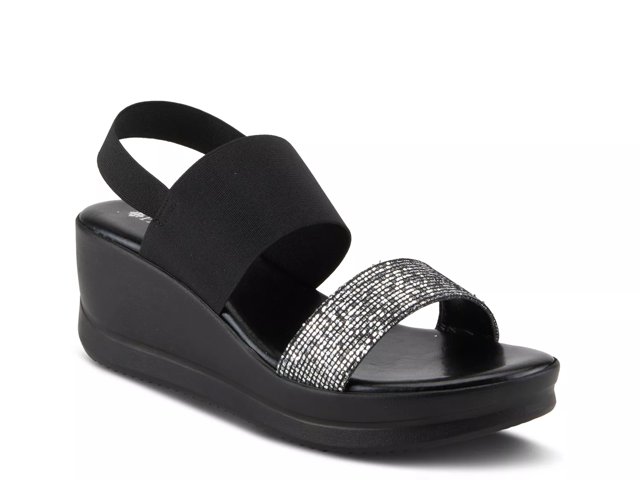 Royale Sparkle Wedge Sandal