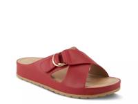 Rutha Wedge Sandal Red view