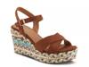 Sloane Wedge Sandal Dark Brown view