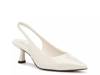 Callie Slingback Pump Pastel Parchment Cream Patent view