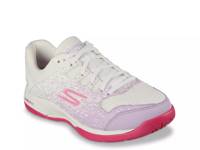 Viper Court Pickleball Sneaker - Women's White/Pink view
