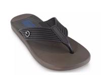 Montreal Flip Flop Dark Brown view