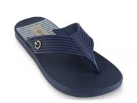 Montreal Flip Flop Blue/Beige view