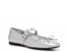 Maisiee Mary Jane Silver Metallic view
