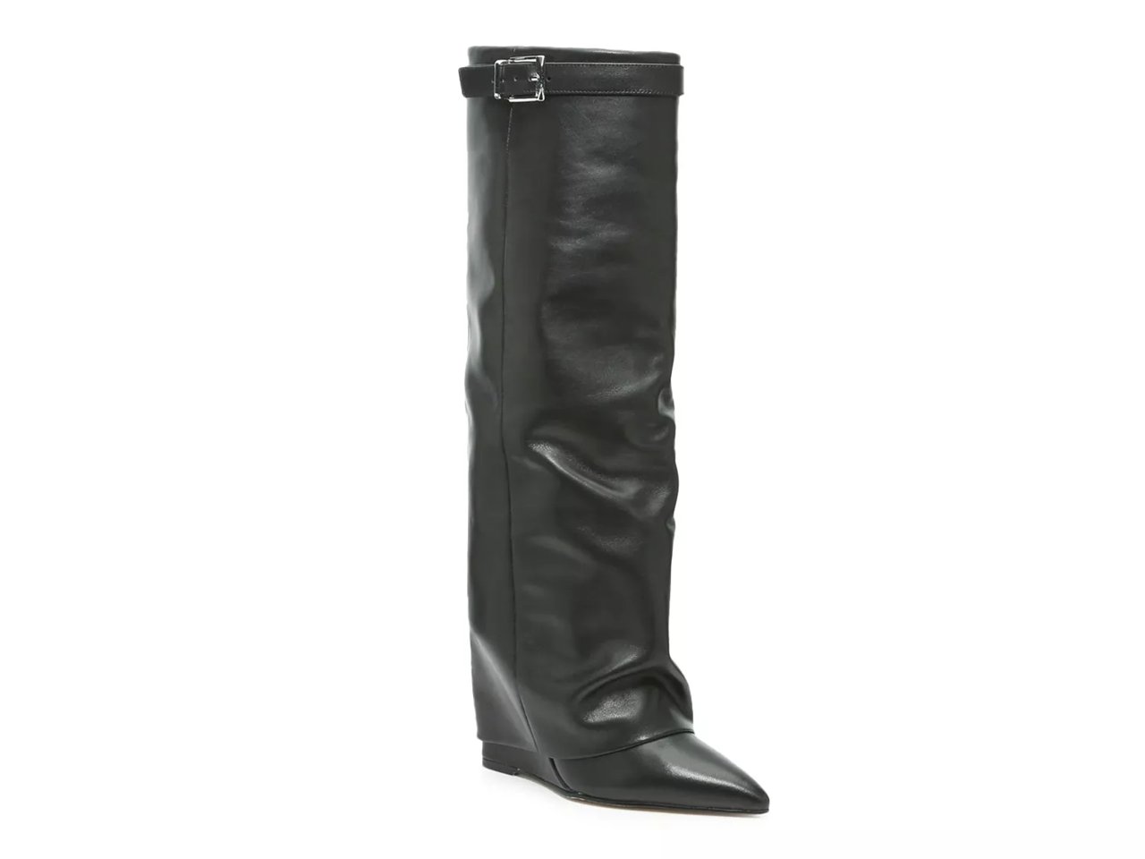 Corenne Foldover Wedge Boot