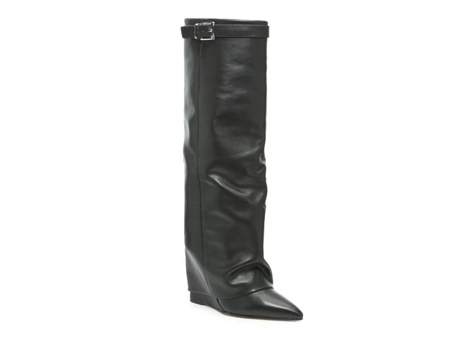 Corenne Foldover Wedge Boot